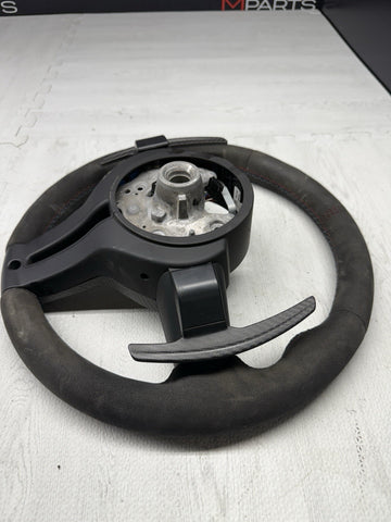 BMW CS Alcantara Steering Wheel Complete 15-20 F80 F82 F30 F32 M3 M4