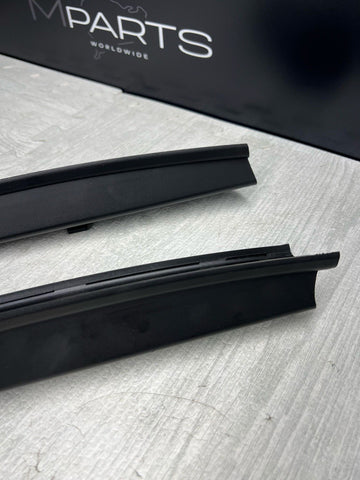 BMW OEM E60 550 M5 04-10 REAR LEFT RIGHT QUARTER SMALL WINDOW SUN SHADES BLINDS