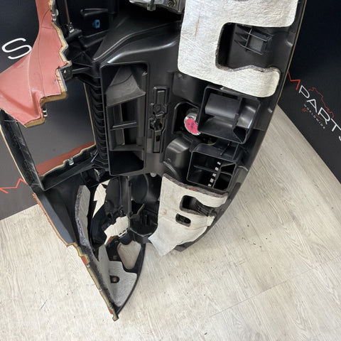 08-13 BMW E90 E92 E93 M3 Extended Fox Red Leather Dashboard *Notes*