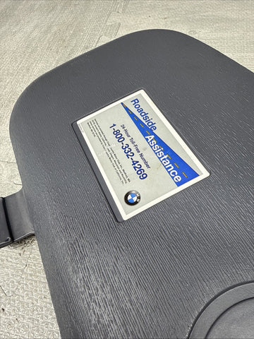 2001-2006 BMW E46 325 330 M3 Convertible Emergency Trunk Tool Kit Assembly OEM