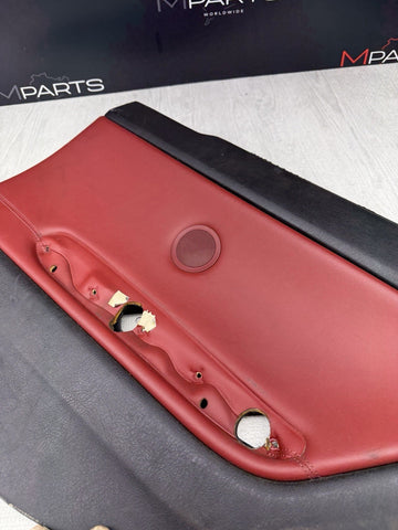 BMW 01-06 E46 M3 COUPE RIGHT REAR QUARTER INTERIOR TRIM PANEL IMOLA RED *Notes*