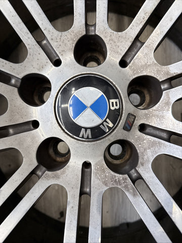 08-13 OEM BMW E90 E92 E93 M3 Rear 19” Wheel Rim Style 220M Silver 19x9.5 ET23