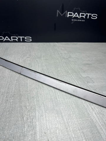 BMW E46 330CI M3 325CI Roof Rails Moldings Trims Titanium Silver Pair Coupe OEM