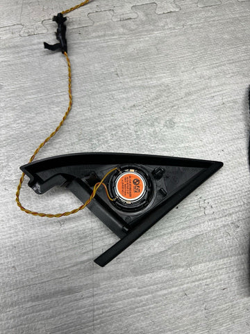 BMW 06-10 E63 E64 650I M6 OEM FRONT LOGIC 7 DOOR TWEETER SPEAKERS TWEETERS