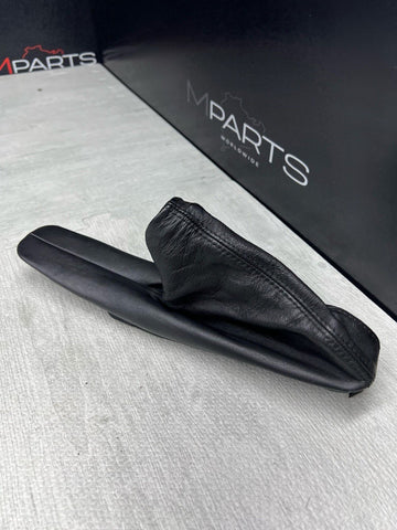 98-02 BMW Z3 M Z3M Parking Ebrake E-Brake Handle Boot Black Leather