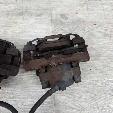 BMW OEM GENUINE E36 M3 Z3 M FRONT BRAKE CALIPERS SET PAIR LEFT RIGHT PADS