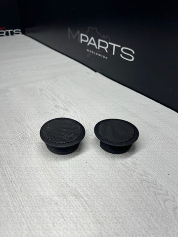 E46 325 328 330 Coupe M3 Quarter Panel Speakers Grill Speaker Covers Black