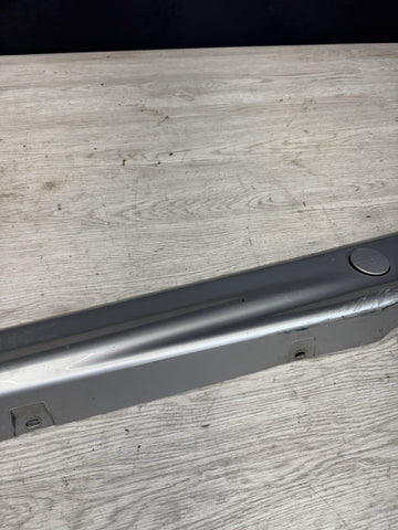 94-99 BMW E36 M3 RIGHT PASSENGER SIDE SKIRT ROCKER MOLDING ARCTIC SILVER
