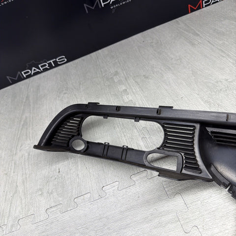 01-06 BMW E46 CONVERTIBLE REAR SEAT ROLLOVER BAR TRIM COVER 8204279 OEM BLACK