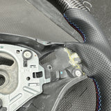08-13 BMW E90 E92 E93 M3 OHC Carbon fiber Steering Wheel Tri Stitched DCT