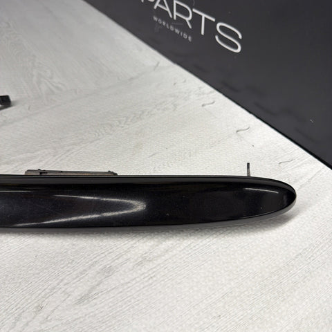 01-06 BMW E46 M3 Convertible Trunk Lid Grip Key Deck Handle Carbon Black *Notes*