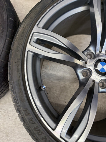 BMW F06 F10 F13 M6 Rims Wheels 19x8.5 19x9.5 Double Spoke 351 Replicas