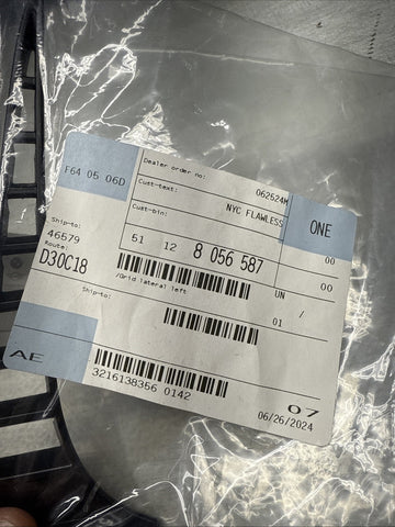 NEW OEM Left Driver Rear Bumper Cover Vent Grille 15-20 BMW F80 F82 F83 M3 M4