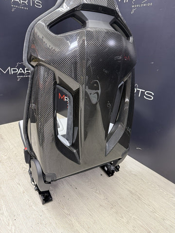 BMW 21-26 G80 M3 Front Silverstone Carbon Bucket Seats Seat Set OEM 600 Miles