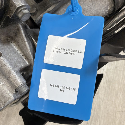 2006 BMW E46 M3 01-06 S54 3.2L Engine Motor 108k Miles Complete