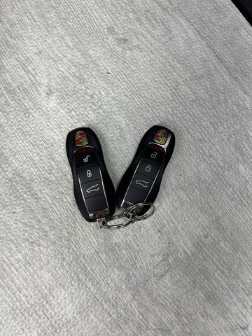 (2) Key Fob Fobs Porsche Cayenne Cayman Macan (KR55WK50138) OEM