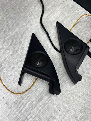 BMW 06-10 E63 E64 650I M6 OEM FRONT LOGIC 7 DOOR TWEETER SPEAKERS TWEETERS