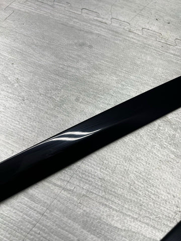 07-13 BMW E93 328 335 M3 Convertible Roof Trims Covers Moldings White Set OEM