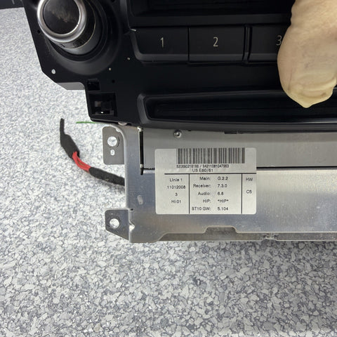 08-10 BMW 5 Series 535i 550i 528I M5 NavDVD ROM Radio CD W/Nav 65839185525 OEM