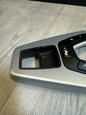 14-16 BMW F06 M6 SHIFTER TRIM w/ SUSPENSION PDC CAMERA SWITCH BUTTONS