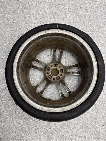 09-17 BMW 535i 550i 740i 750i 760i 20X10 OEM WHEEL RIM 36117841824 REAR *4 CRACK