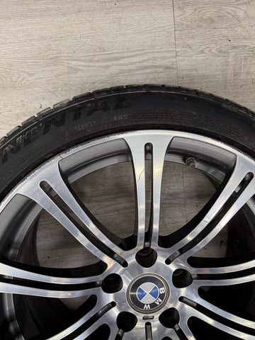 08-13 OEM BMW E90 E92 E93 M3 Rear 19” Wheel Rim Style 220M Silver 19x9.5 ET23