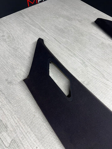 94-99 BMW E36 COUPE 318I 323I 325I M3 REAR C PILLARS TRIMS BLACK