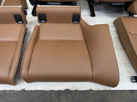 07-13 BMW E92 335 Coupe Original Saddle Brown Interior Seats Complete Heated
