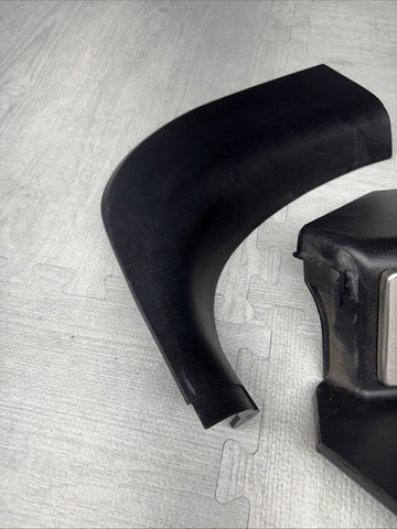 01-06 BMW E46 M3 Left Right Kick Dead Pedals Covers Trims Panels Genuine Black