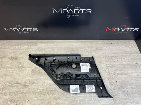 BMW 01-06 E46 M3 COUPE REAR RIGHT PASSENGER QUARTER DOOR CARD PANEL OEM