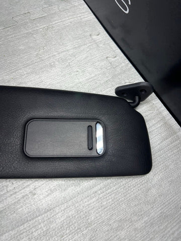 01-06 BMW E46 M3 Convertible Left Driver Side Sunvisors Sun Visor Black