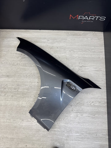 16-21 OEM BMW F87 M2 Front Left Driver Side Fender Panel Mineral Grey