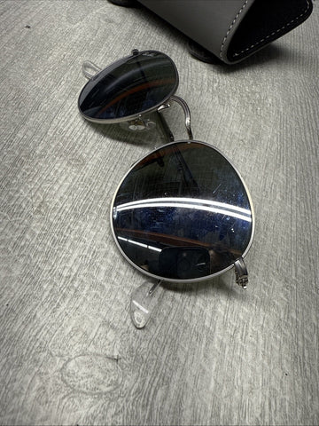 Ray-Ban Sunglasses RB3447 Round Metal Frame Mirror Classic Lens 50mm Unisex