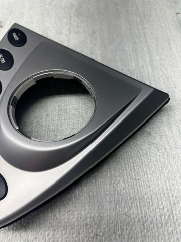 06-10 BMW E63 E64 M6 SMG Gear Shifter Selector Trim Cover w/ Switch Buttons OEM