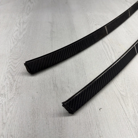 BMW E46 330CI M3 325CI Roof Rails Moldings Trims Wrapped Pair Coupe OEM