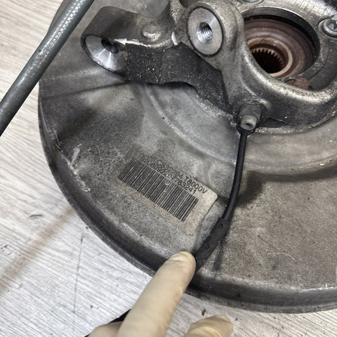 06-07 BMW E63 M6 Rear Right Knuckle Spindle Wheel Hub Bearing Assembly OEM