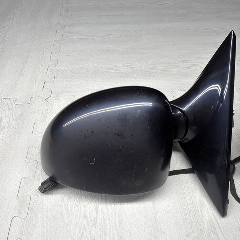 01-06 BMW E46 M3 Side View Door Mirrors Pair Carbon Black *Notes*