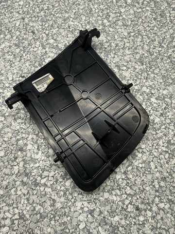 11-18 BMW F12 640 650 M6 Convertible Rear Left Flap Mechanism Cover Black OEM
