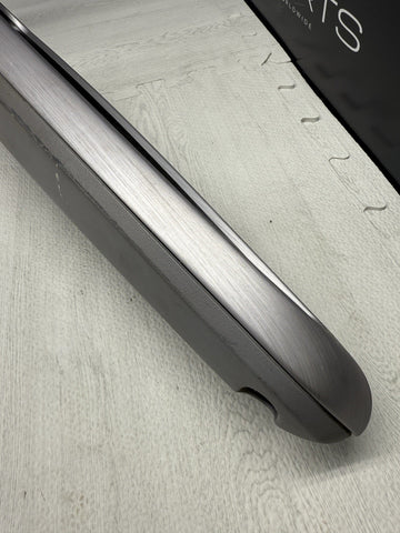 01-06 BMW E46 M3 Brushed Aluminum/Grey Door Trim Armrest Right Front Passenger