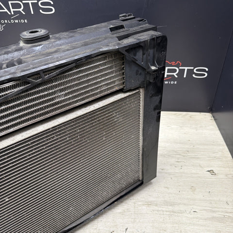 12-18 BMW F06 F10 F12 M5 M6 S63 Main Radiator Intercooler Cooling Assembly OEM