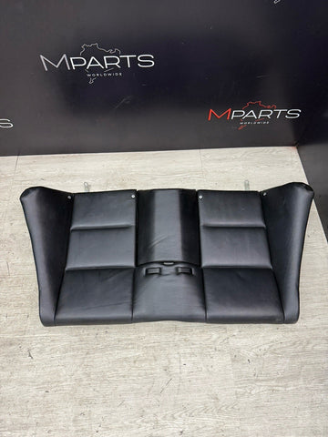 BMW 01-06 E46 M3 Convertible Rear Seat Back Rest Cushion Black Leather Backrest