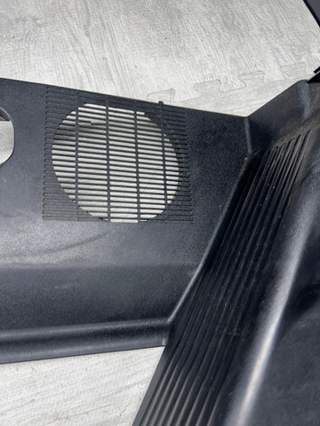 91-99 BMW E36 3 Series M3 Left Driver Dead Pedal Cover Kick Panel Trim Black OEM