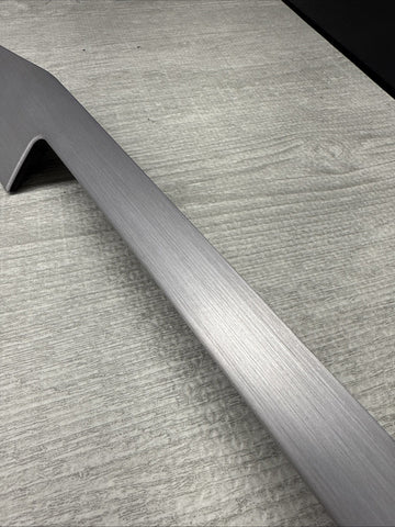 01-06 BMW E46 M3 Interior Upper Radio Dash Vent Trim Brushed Aluminum