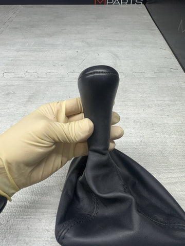 2008-2013 BMW E90 E92 E93 M3 LEATHER SHIFTER shift gear KNOB 6-SPEED ORIGINAL