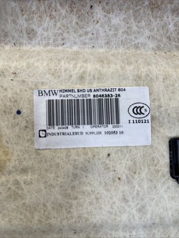 (PICKUP ONLY) 08-13 BMW E90 M3 Sedan Top Headliner Head Liner Cloth Panel OEM