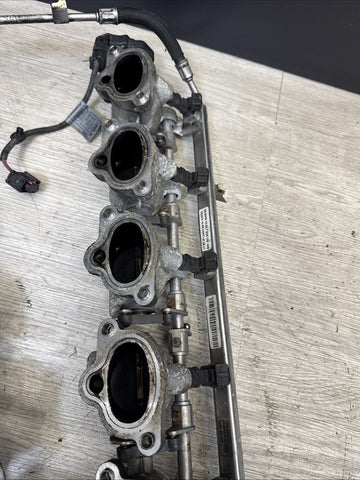 06-10 BMW M5 M6 S85 Individual Throttle Body Assembly ITB Fuel Rail Injectors