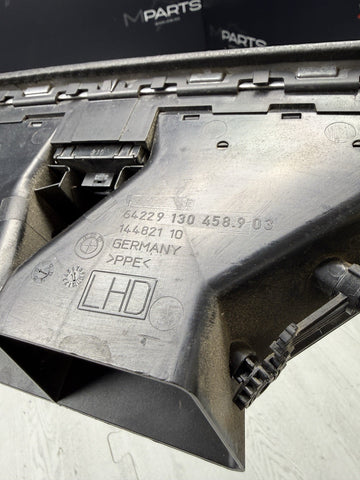 06-11 BMW E90 E92 E93 328 330 335 M3 DASH TRIM CARBON LEATHER 52850610 OEM