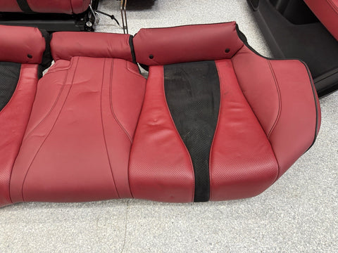 21-25 ACURA TLX TYPE S INTERIOR SET RED ALCANTARA LEATHER SEATS OEM 7K MILES