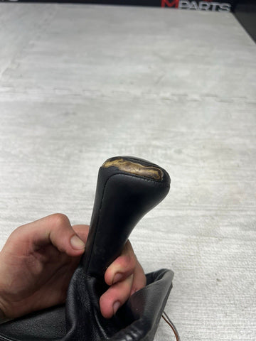 08-13 OEM BMW E90 E92 E93 M3 Manual Transmission Gear Shifter Knob Leather