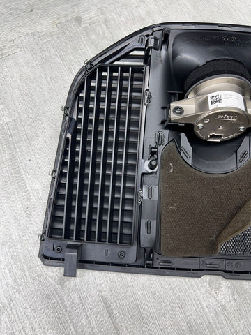 2015-2022 Porsche Macan Black Dashboard Analog Clock W/ Trim Panel OEM